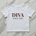 Diva Since (Year) Baby Tee