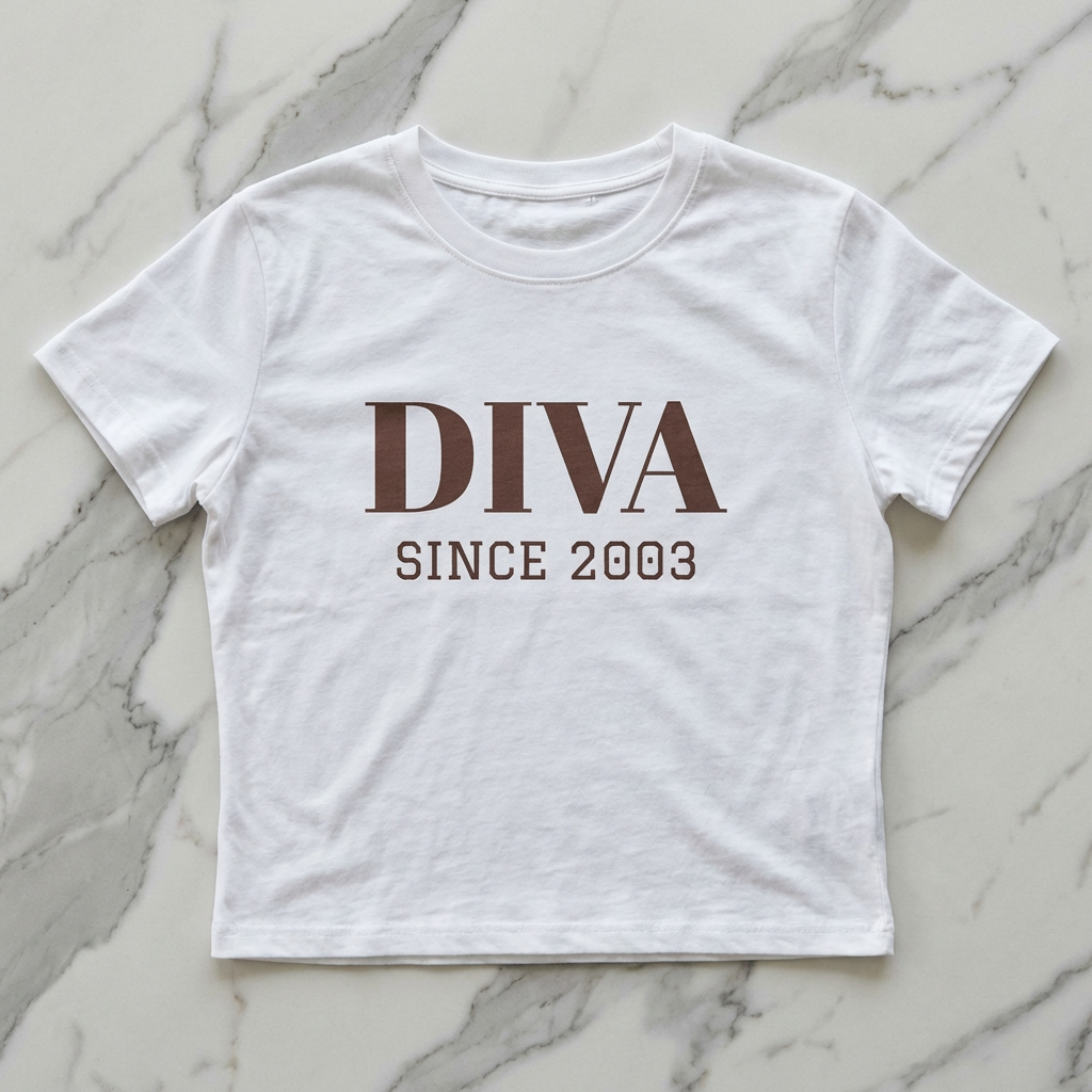 Diva Since (Year) Baby Tee